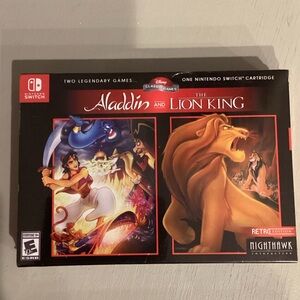 Aladdin and The Lion King for Nintendo Switch - Red Edition
